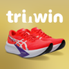 WIN ASICS MAGIC SPEED 4 RUNNING TRAINERS