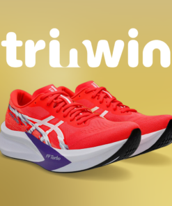 WIN ASICS MAGIC SPEED 4 RUNNING TRAINERS